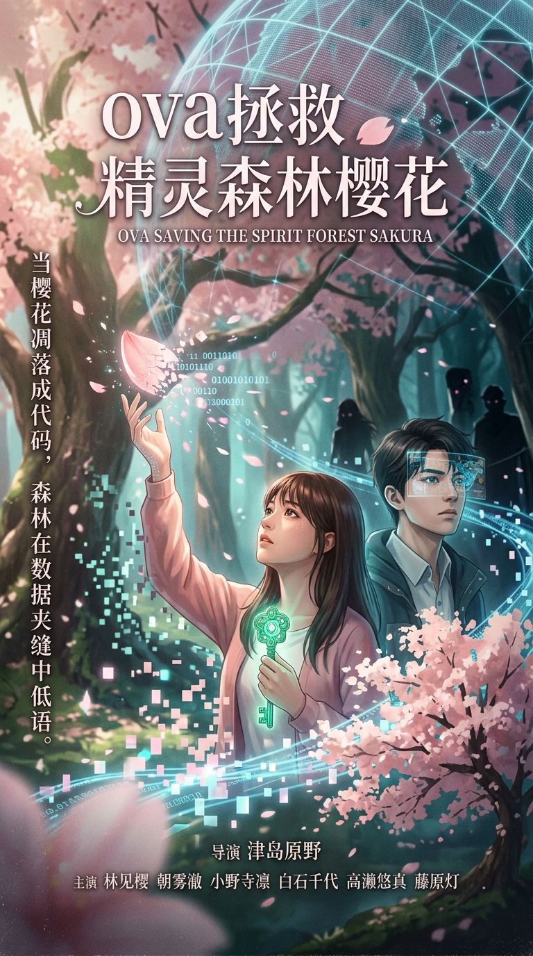 《ova拯救精灵森林樱花》主视觉海报